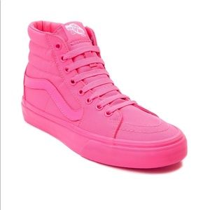 VANS SK8 Hi WOMENS MONO NEON PINK